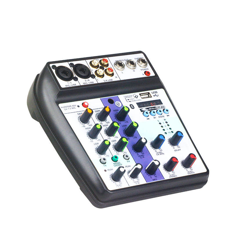 Professional 4channel karaoke mixer mini audio mixer price Buy Mini