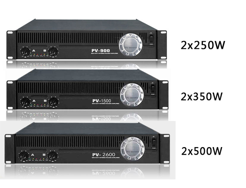 PV-2600 500W stage power amplifier - Buy Power Amplifier, Amplifer 500w